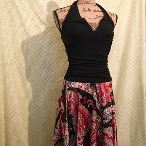 Halter Handkerchief Dress